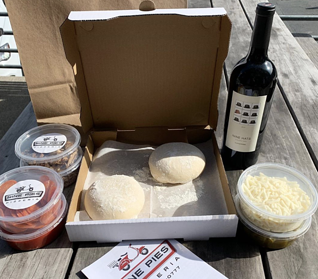 Nine hats wines 9 ways to keep busy blog diy pizza kits