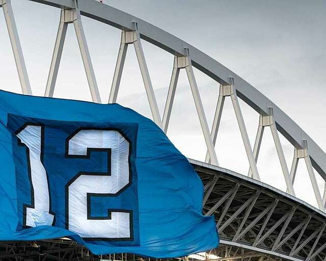 The twelveth man flag seattle washington footbal s 2021 08 26 22 38 05 utc